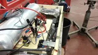First bench test of AccuAir E-Level setup for MKIV Jetta.