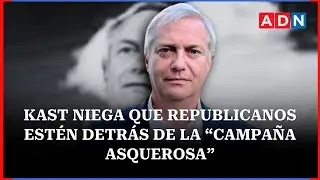 Kast niega que republicanos estén detrás de la “campaña asquerosa” denunciada por Matthei