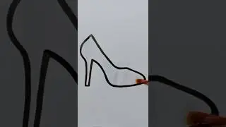 Princess ✨👠 Glitter Art  #glitter  #art #shortvideo