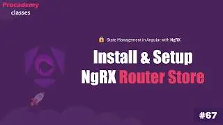 How to Install & Setup NgRx Router Store | Angular State Management Tutorial | NgRx Course #67