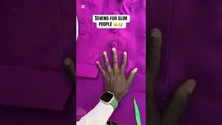 Sewing for slim people ehh! #sewing #fashion #clothes #sewinghacks #lifehack #style #funny #fun