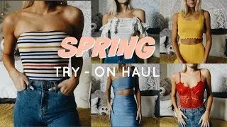HUGE SPRING TRY ON HAUL | URBAN OUTFITTERS, FREE PEOPLE, PLT & MORE! | Keaton Milburn