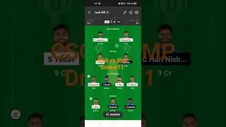 CSG vs SMP dream11 team | CSG vs SMP dream11 prediction |CSG vs SMP | #dream11#cricket#csgvssmp