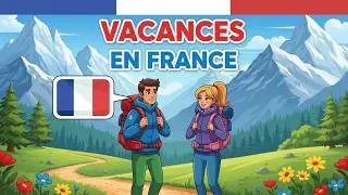 Pratiquer le Français avec une Conversation: Décrire des Vacances Passées 🇫🇷