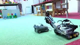 レゴ　LEGO　EV3　戦車ロボット　射撃訓練　Tank Robot Firing Training　Built by A.F.