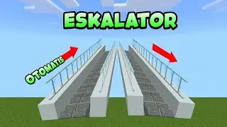 AKU MENCOBA TRIK UNIK TENTANG ESKALATOR DI MINECRAFT‼️, PART 2