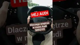 Hej Audi! Czemu skrzypisz? #audi #audiA6 #samochody