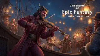 Mischievous Tiefling Fiddle | Devilish Medieval Bard Music for D&D Tavern Ambience