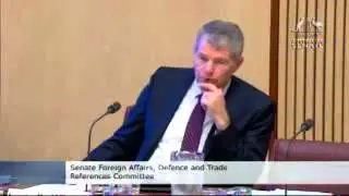 Dr Keith Joiner - JSF Hearing - Foreign Affairs, Defence and Trade References Committee