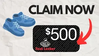 Footlocker $500 Gift Card Tutorial | Best Footlocker Coupon?