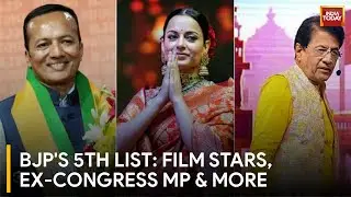 Bharatiya Janata Party Unveils 5th Candidate List for Lok Sabha Elections, Includes Prominent Names