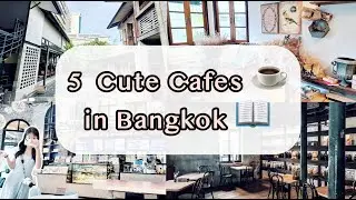[Chinese Vlog] HSK5-HSK6 | Found the COZIEST Cafes in Bangkok for Studying