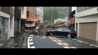 Big Mudslide in west of Tokyo hits houses, several people missing