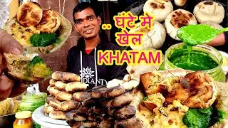घनश्याम The Bihari Babu Selling Litti Chokha In Kolkata Street | घनश्याम के हाथो का जादू😍