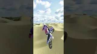 HUGE LINE IN THE SAND DUNES IN MX BIKES!