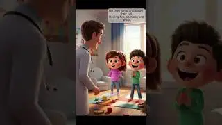 Five Little Monkeys Jumping on the Bed | Fun Kids Song #shortvideo #kidsvideo