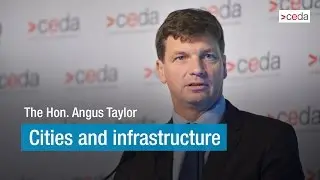 Cities and Infrastructure - The Hon. Angus Taylor