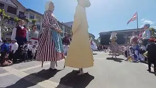 Vals de Legazpi y Legazpi Txiki en la 'Lazkaoko II. Erraldoikada' | 21 de Abril de 2024
