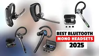 Best Bluetooth Headsets for Mobile in 2025! (Clear Calls & Noise Cancellation)