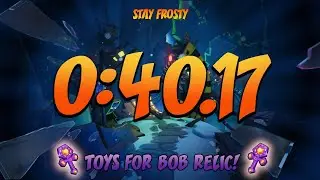 Toys For Bob Relic! Stay Frosty #21 0:40.17 | Crash Bandicoot 4: It&rsquo;s About Time