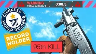 WORLDS HIGHEST GUNSTREAK in MODERN WARFARE.. (SOLO HARDCORE RECORD)