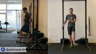 Bodyweight Knee CARs | Exercise Demo | Coaching Software | QuickCoach