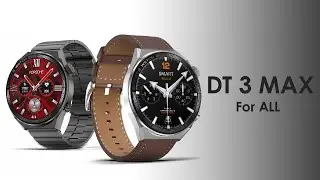 Новые смарт часы  DT 3 MAX трейлер. Магазин ForALL