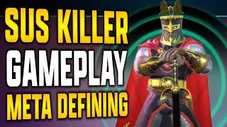 BLACK KNIGHT GAMEPLAY - SUPER SKRULL KILLER - MARVEL Strike Force - MSF