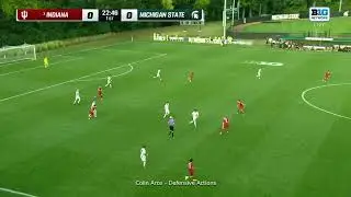 Colin Arce 2025 NCAA Soccer Highlights (Michigan State)