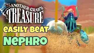 How to Beat Nephro, Captain of the Guard in Another Crabs Treasure