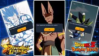 Dokkan Battle But With DB Legends Forfeit Screens Demo! | DBZ: Dokkan Battle