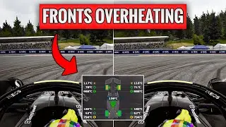 F1 23-F1 25. How to Reduce Tyre Wear with Driving Style & Surface Temps. 📊