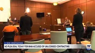 Plea offer taken off the table for unlicensed contractor