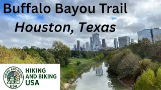 TEXAS: Biking: Houston Buffalo Bayou Trail