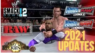 Rebuilding Updates Jan 2021 : RAW Smackdown 2 KYR SVR07 SVR08 DOR & DBZ