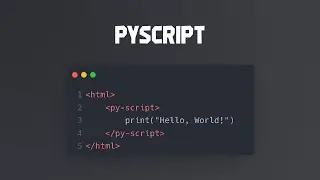 PyScript - Run Python in your Browser