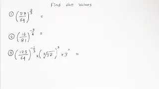 How to solve Indices grade 10 mathematics gcse mathematics 