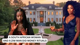 A SOUTH AFRICAN WOMAN AND A ZIM MAN DID MONEY RITUALS