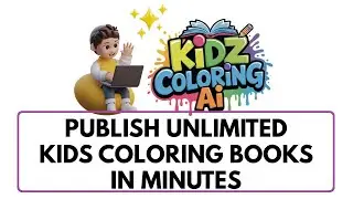 Kidz Coloring AI (Micro Saas) Review Demo Bonus - Create Unlimited Kids Coloring Books With AI