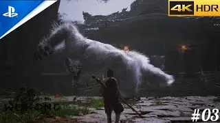 (PS5) MONKEY KING vs Wolf, Whiteclad Noble EPIC Fight | Realistic Graphics Gameplay [4K HDR 60FPS]