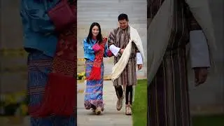 His Majesty The King and Queen of Bhutan🇧🇹🙏💛