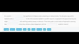 PTE reading discussion-- Fill in the Blanks type-2-Sample Quetion