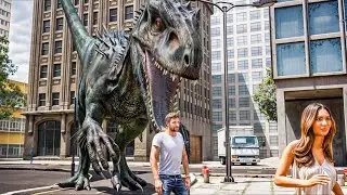 Indominus Rex in the City Remastered