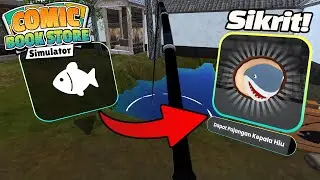 Tutorial Mendapatkan PANCINGAN dan MANCING SIKRIT! di Comic Book Store Simulator