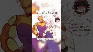 Videl&rsquo;s Easter #gohan #piccolo #videl #pan #dragonballsuper #dragonball #dbs