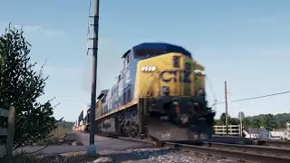 TSW 2: CSX Q130-21 With A YN2 AC4400CW and YN3b SD40-2 Leading! 8/21/20