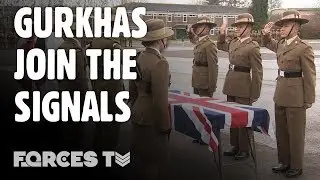 New Gurkhas Are Welcomed Into The Royal Corps Of Signals | Forces TV