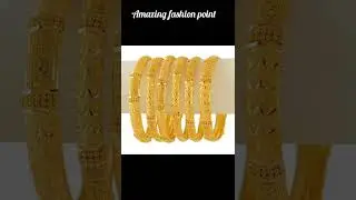 light weight gold bangles designs #goldbraceletdesigns #short