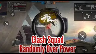 Clash Squad Over Power || Gameplay Free Fire - CS Rank