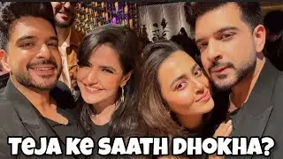 LTejRan fans upset? Karan Kundrra's party video with Zareen Khan goes viral.